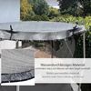 ONVAYA® Trampolin Sonnensegel in Anthrazit | Neues Modell | Reißfest und luftdurchlässig | Schutz vor UV- Strahlung und Witterung | Trampolin Abdeckung Ø 305 | Aus 100 % HDPE Kunststoff-Gewebe Bild 5