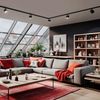 Spectrum Aufbauleuchte LED Aufbauleuchte Chloe AR111 weiß Badezimmerleuchte IP44 max. 35W GU10, Nein Bild 4