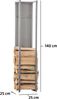 CLP Kaminholzständer Spark,schwarz-matt 100 cm Bild 5