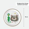 HABA Kinderteller Wald – Praktischer Melamin-Teller mit Bär-Motiv – Rutschfest – Spülmaschinengeeignet – Ab 12 Monaten – 2012441003 Bild 3