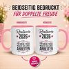 Momentals Tasse Rentnerin 2026 – „Für die musste ich lange arbeiten“ – Rente Frau, Gratis Versand · Links-&Rechtshänder · Spülmaschinenfest Bild 3