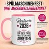 Momentals Tasse Rentnerin 2026 – „Für die musste ich lange arbeiten“ – Rente Frau, Gratis Versand · Links-&Rechtshänder · Spülmaschinenfest Bild 4