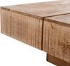Amberley Couchtisch aus Mangoholz, Natur, 140x30 cm, Robuster Echtholz-Charme Bild 3
