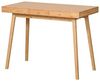 AD. CON Schreibtisch Schreibtisch mit 3 Schubladen aus Bambus Arbeitstisch für Büro Bild 3