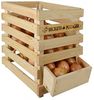 Zwiebelkiste aus Holz, Gemüsekiste stapelbar Bild 3