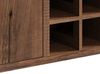 Sideboard Pinie massiv 160cm braun Sydney von massivum mit Flaschenregal Schubladen Türen Landhausstil Wohnzimmer Esszimmer Bild 3