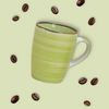 matches21 HOME & HOBBY Tasse Kaffeebecher 6er Set einfarbig modern Vintage - wie bemalt, 6-tlg, Keramik, Tee Kaffee-Becher, blau violett gelb rot orange grün, 340 ml Bild 5