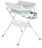 Cangaroo Babywanne Wickeltisch Como 2 in 1 faltbar, Wickelauflage, Zubehörfach blau Bild 2