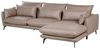 Ecksofa GALLO Stoff Hellbraun Linksseitig Bild 4