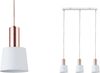 Paulmann No. 79657 Pendelleuchte Neordic Haldar Weiß, Kupfer matt E14 Bild 2