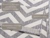 In- & Outdoor Wendeteppich Palma Grau Creme - 200x290x0,5cm Bild 4