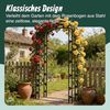 Relaxdays Rosenbogen Weinreben-Design Bild 2