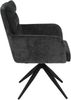 2er Set Sesselstuhl Leandra, XL Sitzbreite - Anthrazit Bild 5