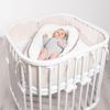 babybay Verbindungsbacken zum Laufstall für Modell Original/Midi/Maxi/Boxspring natur unbehandelt Bild 3