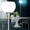 Reality|Trio Deckenfluter Stehlampe in chrom, Acrylschirm weiß Bild 2