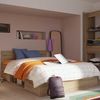 Demeyere Lit Double Pour Adulte Michigan 140 X 200 cm 2 Tiroirs / 1 Niche - Style Industriel - Fabriqué en France – Modulable und Fonctionnel Bild 2