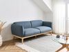 Sofa 3-Sitzer LJUNG Stoff Blau Bild 2