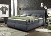 Boxspringbett >EVOLUTION< Liegefläche 160x200cm, Motor, Bezug anthrazit - 190x122x220 (BxHxT) Bild 4