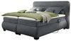 Boxspringbett >EVOLUTION< Liegefläche 160x200cm, Motor, Bezug anthrazit - 190x122x220 (BxHxT) Bild 5