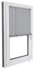 Sonello Jalousie Klemmfix ohne u. mit Bohren 30cm x 100cm Silber Aluminium Jalousette, Klemmfix, Inkl. Halterung für Decken- u. Wandmontage Alu Jalousie Fenster u. Tür, Blickdicht freihängend Bild 5