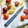 Opinel Les Essentiels Messer mit gezackter Klinge blau Bild 5