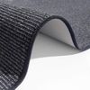 Schlingen Läufer Bouclé Anthrazit - 80x400x0,5cm Bild 3