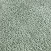 carpet city Shaggy Hochflor Teppich - 200x290 cm - Grün - Langflor Wohnzimmerteppich - Einfarbig Uni Modern - Flauschig-Weiche Teppiche Schlafzimmer Deko Bild 5