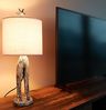 BRUBAKER Nachttischlampe Tischleuchte Giraffe Afrika, ohne Leuchtmittel, Motiv Lampe mit Keramikfuß, Höhe 51,5 cm Bild 2