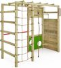 FATMOOSE Klettergerüst Spielturm CleverClimber, Gartenspielgerät mit Sandkasten, Leiter & Spiel-Zubehör Bild 2