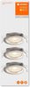 LEDVANCE LED Spot Set Simple Dim 3x4. 9W 2700K Brushed Nickel Bild 5
