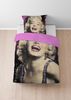 SID MAURER Mikrofaser Bettwäsche 0561802 MARILYN MONROE PINK, natur, 1x 135x200 cm + 1x 80x80 cm Bild 5