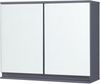 Spiegelschrank Overath 60x20x50 cm Grau [en. casa] Bild 3