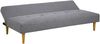 Selsey AVECT - Schlafcouch / Sofa mit Schlaffunktion - Stoffbezug in Grau, helle Holzbeine - ausklappbar, 180 cm brei Bild 5