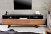 riess-ambiente TV-Board ORGANIC ARTWORK 140cm anthrazit / natur (Einzelartikel, 1 St), Wohnzimmer · Massivholz · Metall · Akazie · Industrial Design Bild 3