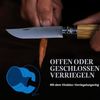 Opinel Tradition Luxury N°08 - Klappmesser - 8.5 cm - gelber bis orangefarbener Griff Bild 5