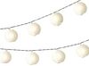 Lumineo LED Solarleuchte, Dauerlicht, warmweiß, LED Solar Lichterkette Lampions 3,5m Nylon Warmweiß Bild 2