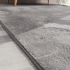 Paco Home Hochflor Teppich Wohnzimmer Flauschig Fellteppich Kunstfell Plüsch Shaggy Weich Fellimitat, Grösse:Ø 100 cm Rund, Farbe:Anthrazit Bild 2