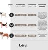 Bjird Tierbett Hundebett Charly aus Kunstleder, Bezug abnehmbar und waschbar, Hundesofa für kleine und grosse Hunde, Größe: S,M,L(XL) Bild 4