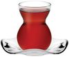 Pasabahce Teegläser Set Cay Bardagi 6x Teeglas + 6x UntertasseTeeglas transparent Bild 2