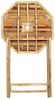 Beliani 'MOLISE' Gartentisch, Bambusholz Heller Holzfarbton Bild 5