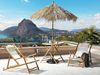 Beliani 'MOLISE' Gartentisch, Bambusholz Heller Holzfarbton Bild 2