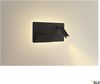 SLV No. 1003455 SOMNILA SPOT Indoor LED Wandaufbauleuchte 3000K schwarz Version links inkl. USB Bild 5