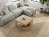 FINEBUY Couchtisch FB116674 Akazie Massivholz 60cm Wohnzimmertisch Beistelltisch Tisch (Quadratisches Designobjekt mit offener Form), Komplett aus massivem Akazienholz gefertigt Bild 5