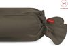 Fleuresse Mako-Satin-Kissenbezug uni colours, Farbe espresso 8031 Bild 5