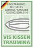 Traumina Exclusive Natur Kissen Merino|Zusatzplatte 40x80 cm Bild 3