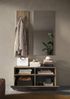 Dmora - Schuhschrank Bracciano, Schuhregal, Mehrzweck-Eingangsgarderobe, Möbel für Schuhe, Made in Italy, 91x35 h57 cm, Eiche Bild 5