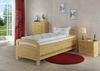Seniorenbett extra hoch 90x200 Matratze Rollrost Kiefer Bett Massivholz Holzbett 60.43-09 M Bild 2