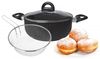 Frittiertopf Fritteuse Pommes Topf mit Korb Ø24 Induktion Cheffinger CF-PAFRY24 Bild 3