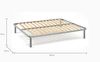 Talamo Italia - Orthopädisches Doppelbett Lattenrost Amelie, orthopädisches Untergestell aus Birkensperrholz mit 14 Lattenrosten, 100 % Made in Italy, 120 x 200 x 34 cm Bild 2