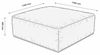 HOME DELUXE Modulares Outdoor Sofa ALAZIA Hellgrau - XXS Bild 2